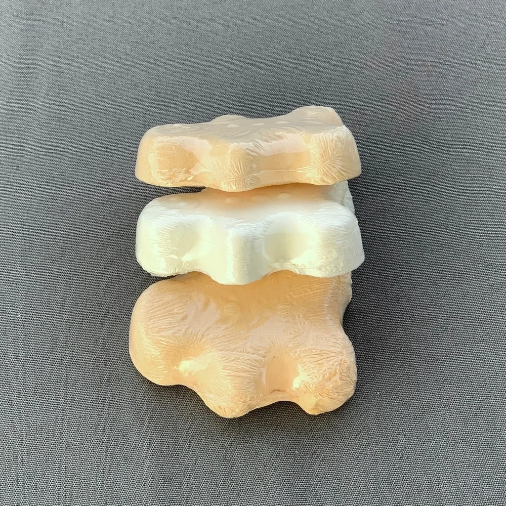 Gingerbread Man Shaped Bath Bombs ~ Set of 3